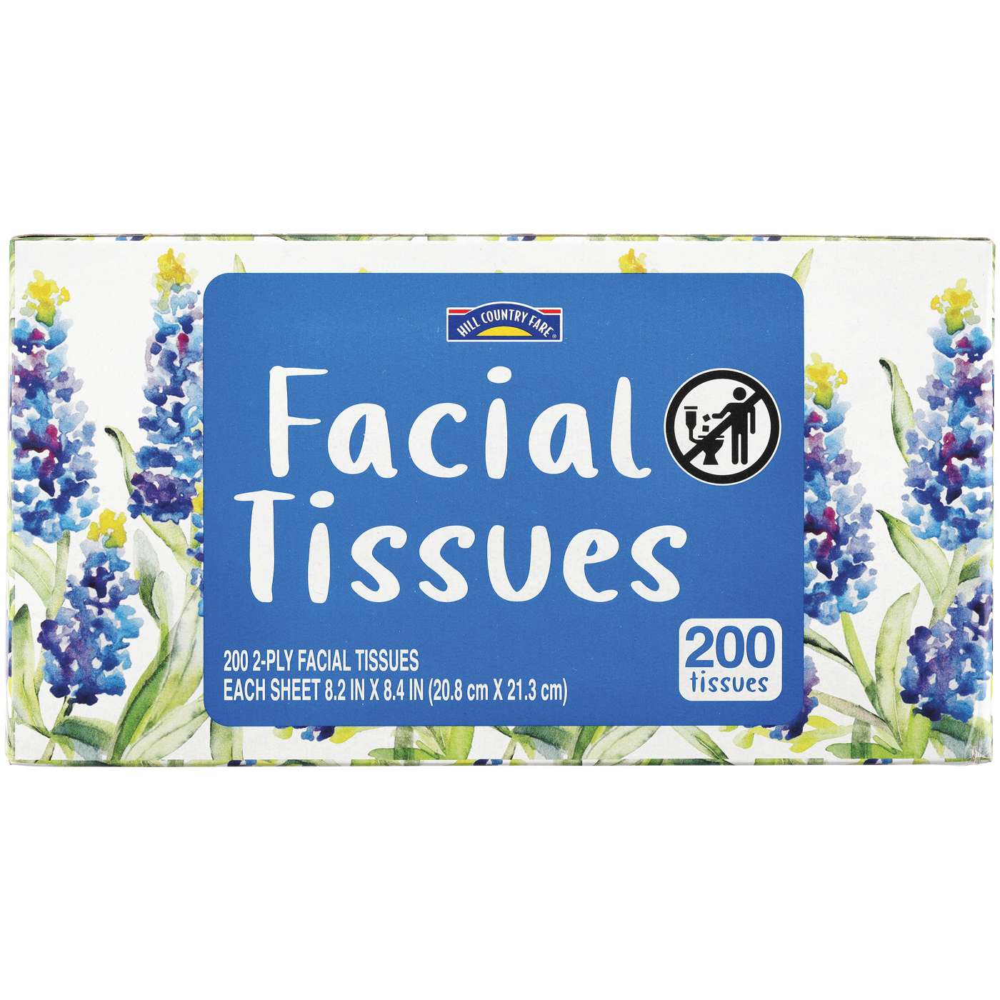 Hill Country Fare Facial Tissues; image 1 of 8