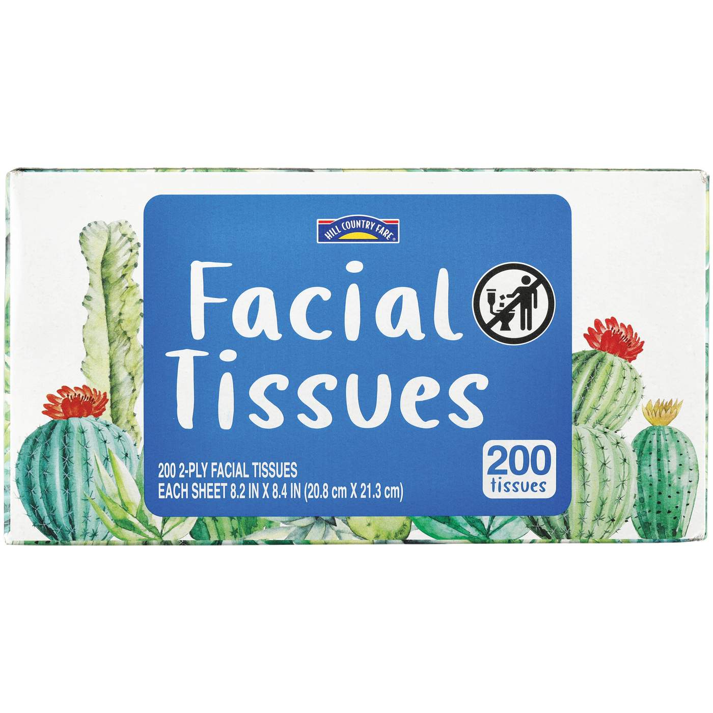 Hill Country Fare Facial Tissues; image 2 of 8