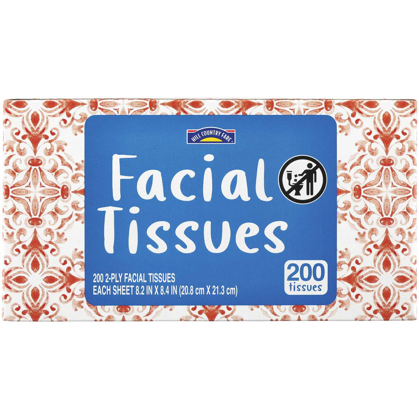 Hill Country Fare Facial Tissues; image 8 of 8