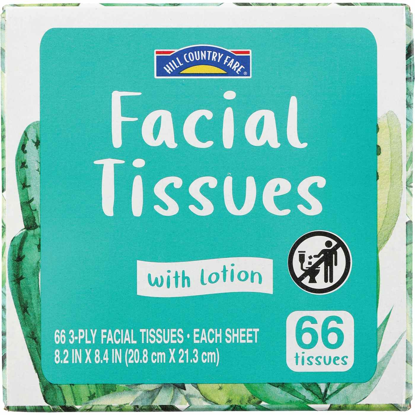Hill Country Fare Lotion Facial Tissues; image 1 of 8