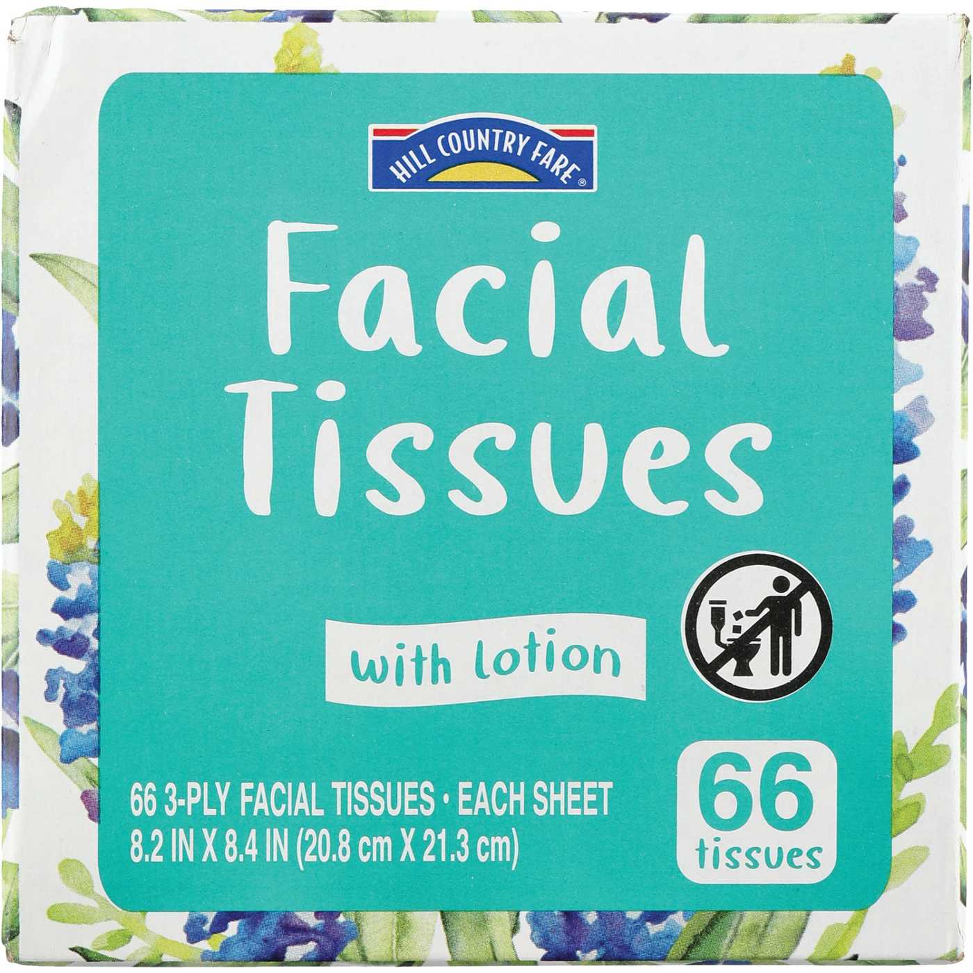 Hill Country Fare Lotion Facial Tissues; image 2 of 8