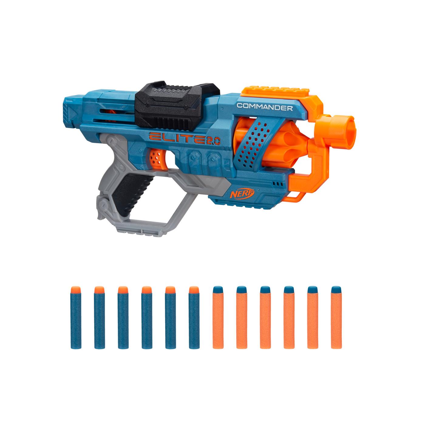 Nerf Elite 2.0 Commander RD-6 Blaster; image 3 of 3
