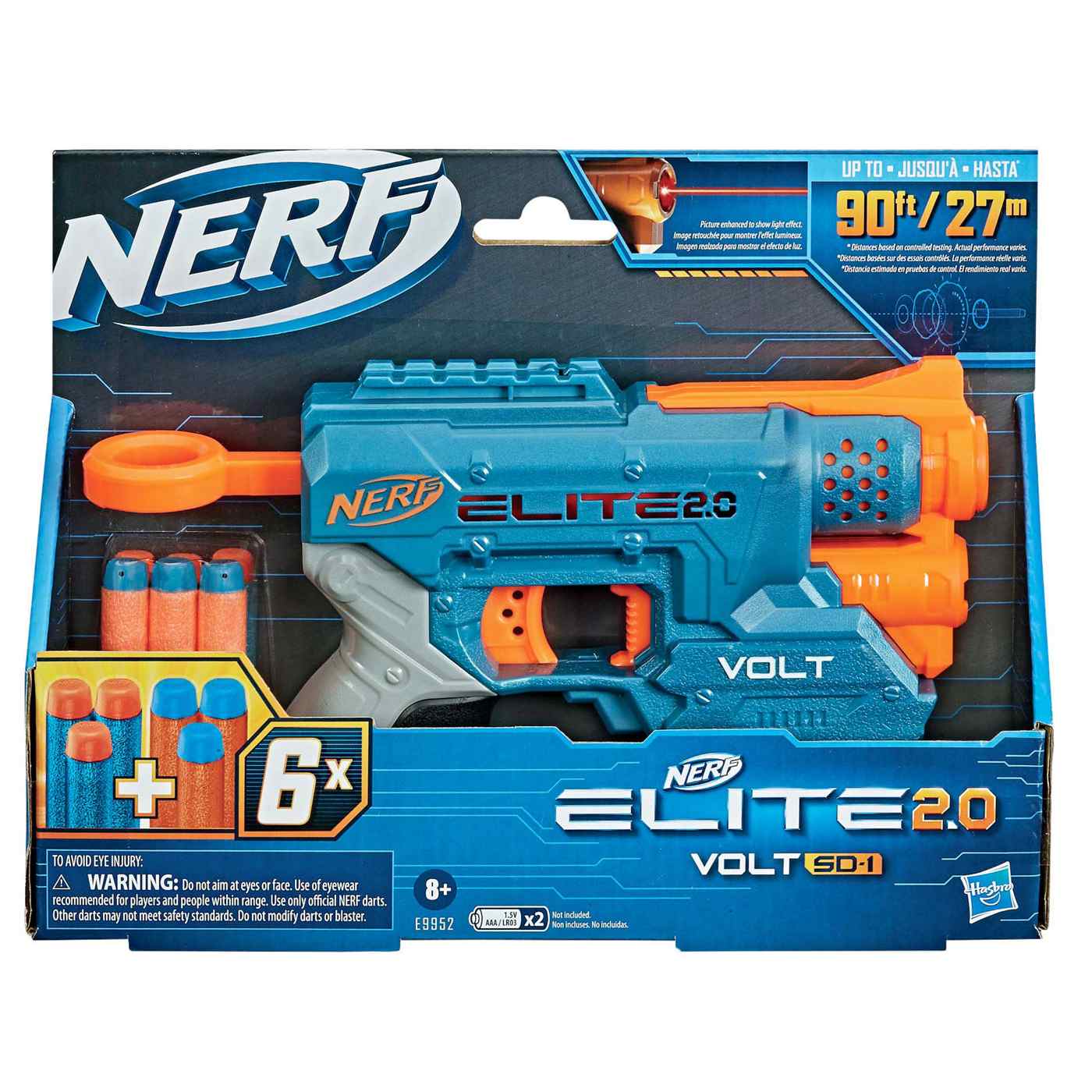 Nerf Elite 2.0 Volt SD-1 Dart Blaster; image 1 of 2
