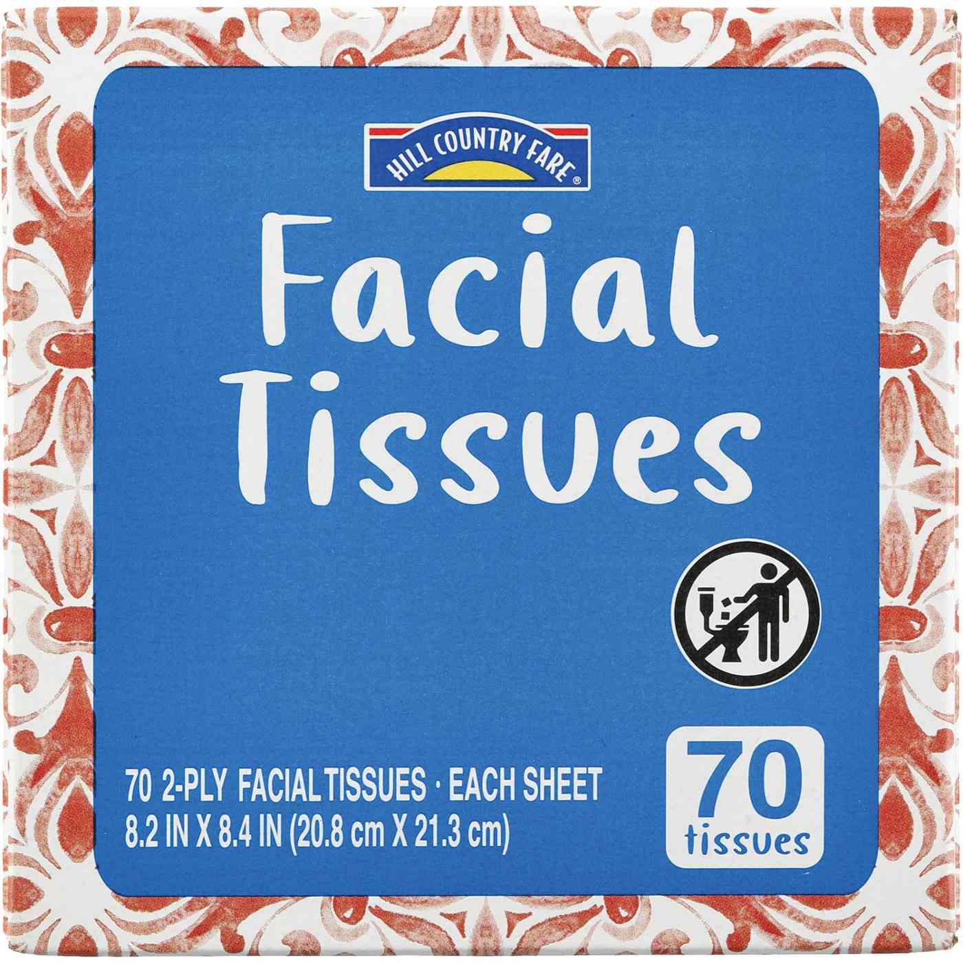 Hill Country Fare Facial Tissues; image 1 of 8