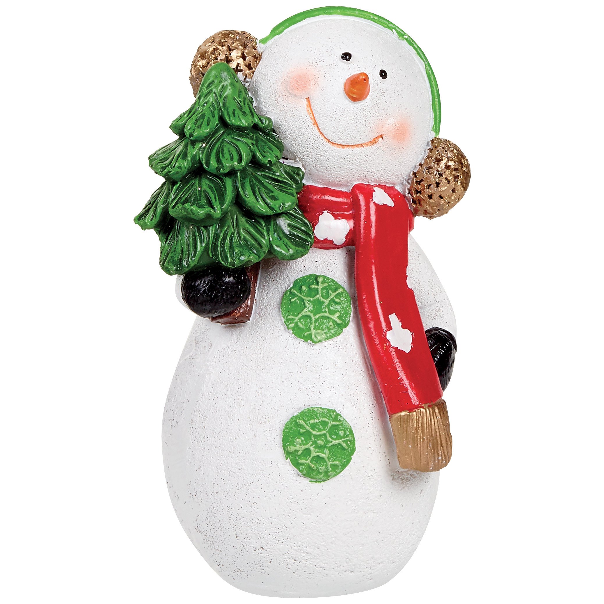 Thirty Fourth & Main Resin Snowman Holiday Tabletop Décor Shop Seasonal Decor at HEB