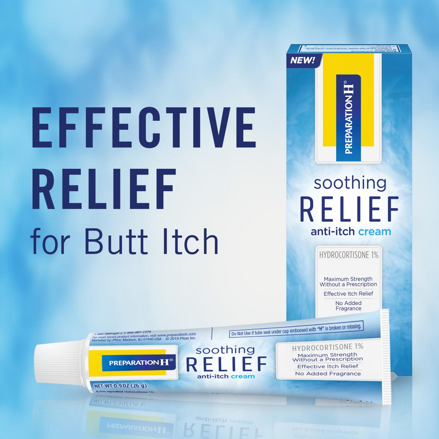 Preparation H Soothing Relief Anti-Itch Cream; image 2 of 7