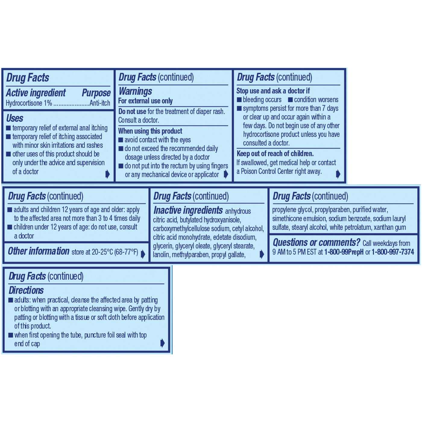 Preparation H Soothing Relief Anti-Itch Cream; image 6 of 7