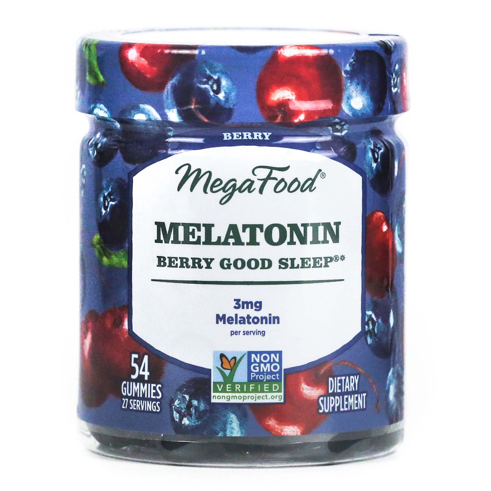 MegaFood Melatonin Berry Good Sleep Gummies Shop Diet & Fitness at HEB