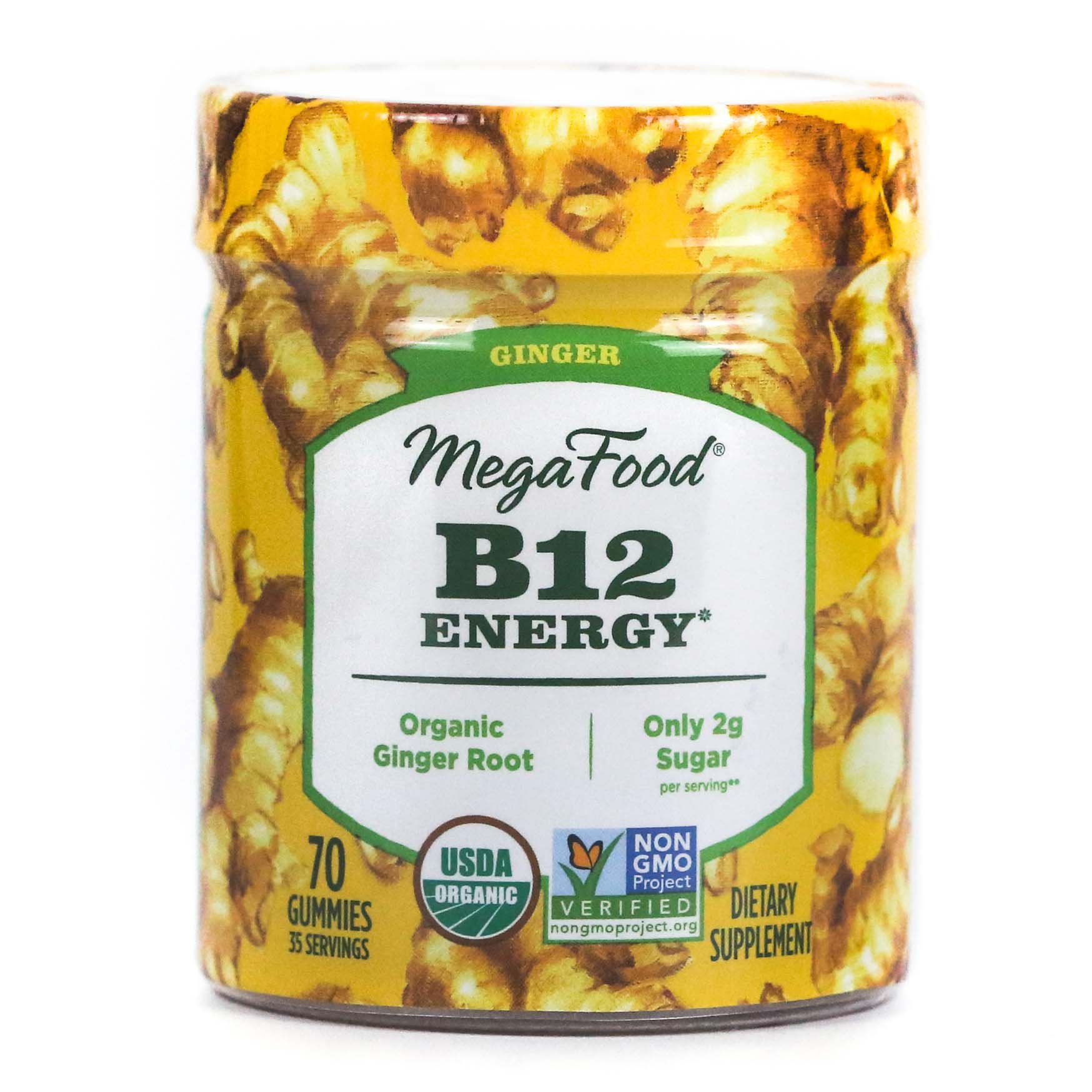 MegaFood B12 Energy Ginger Gummies Shop Vitamins AZ at HEB