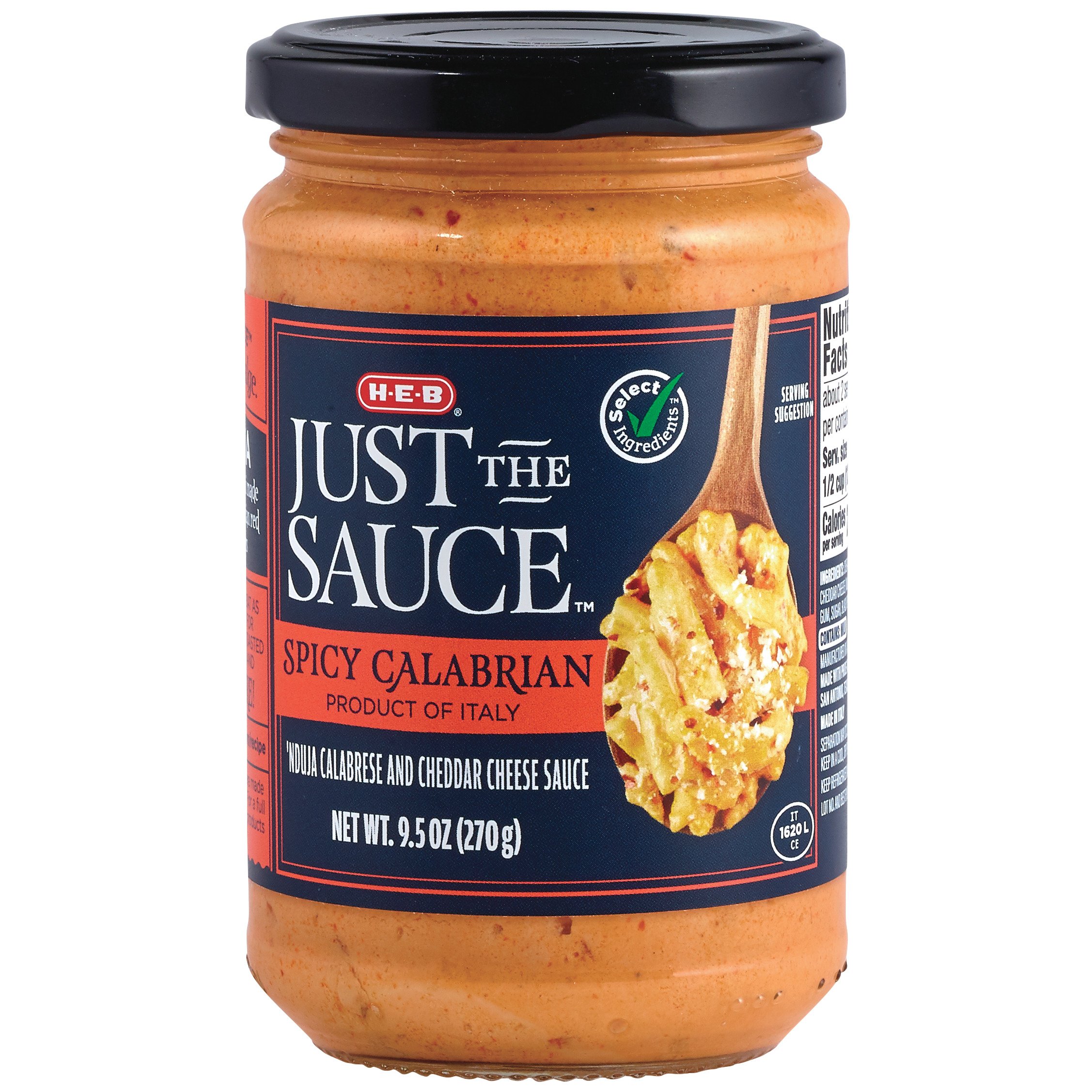 H-E-B Just The Sauce Spicy Calabrian - Shop Pasta Sauces At H-E-B