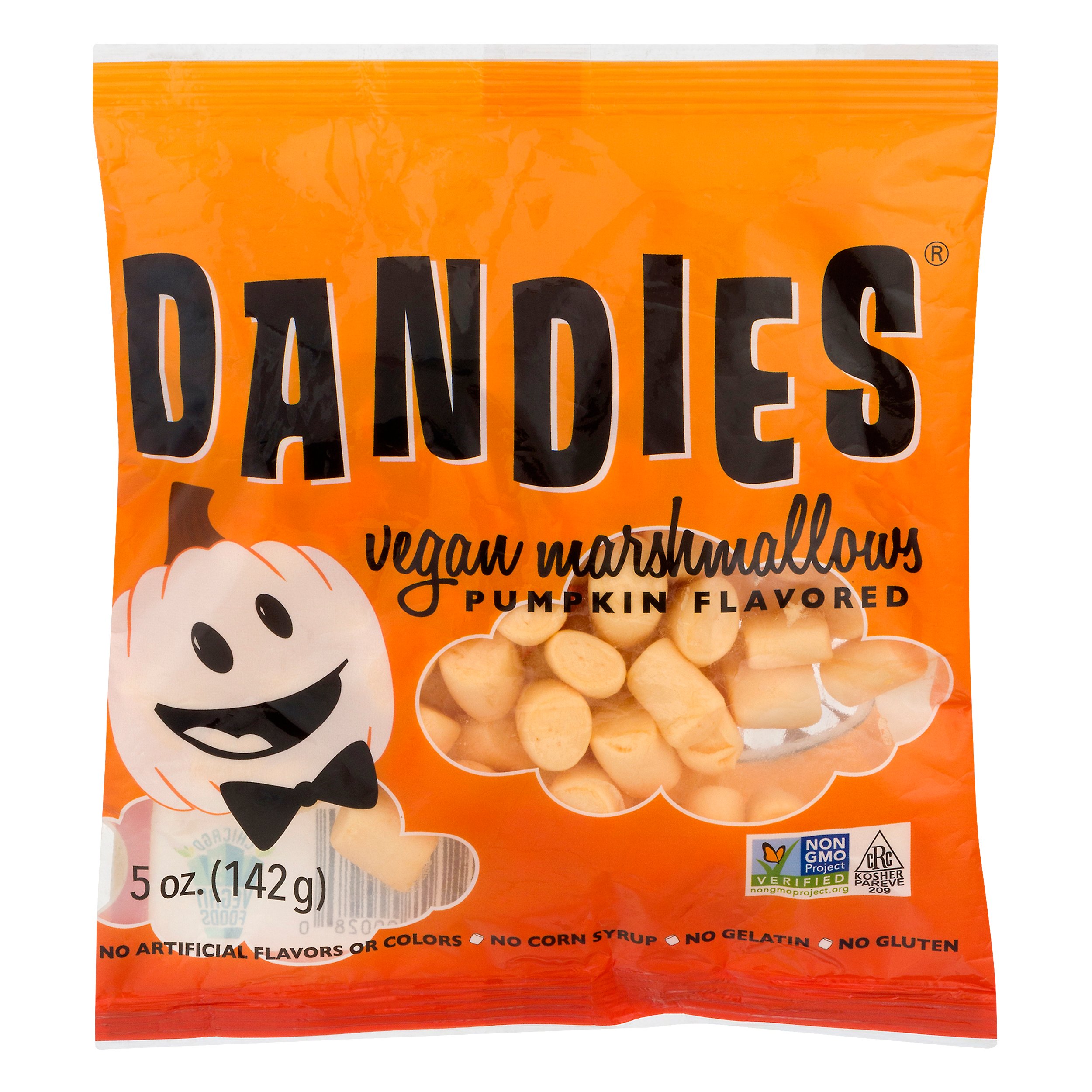 Dandies Pumpkin Flavored Vegan Marshmallows Shop Baking Chocolate