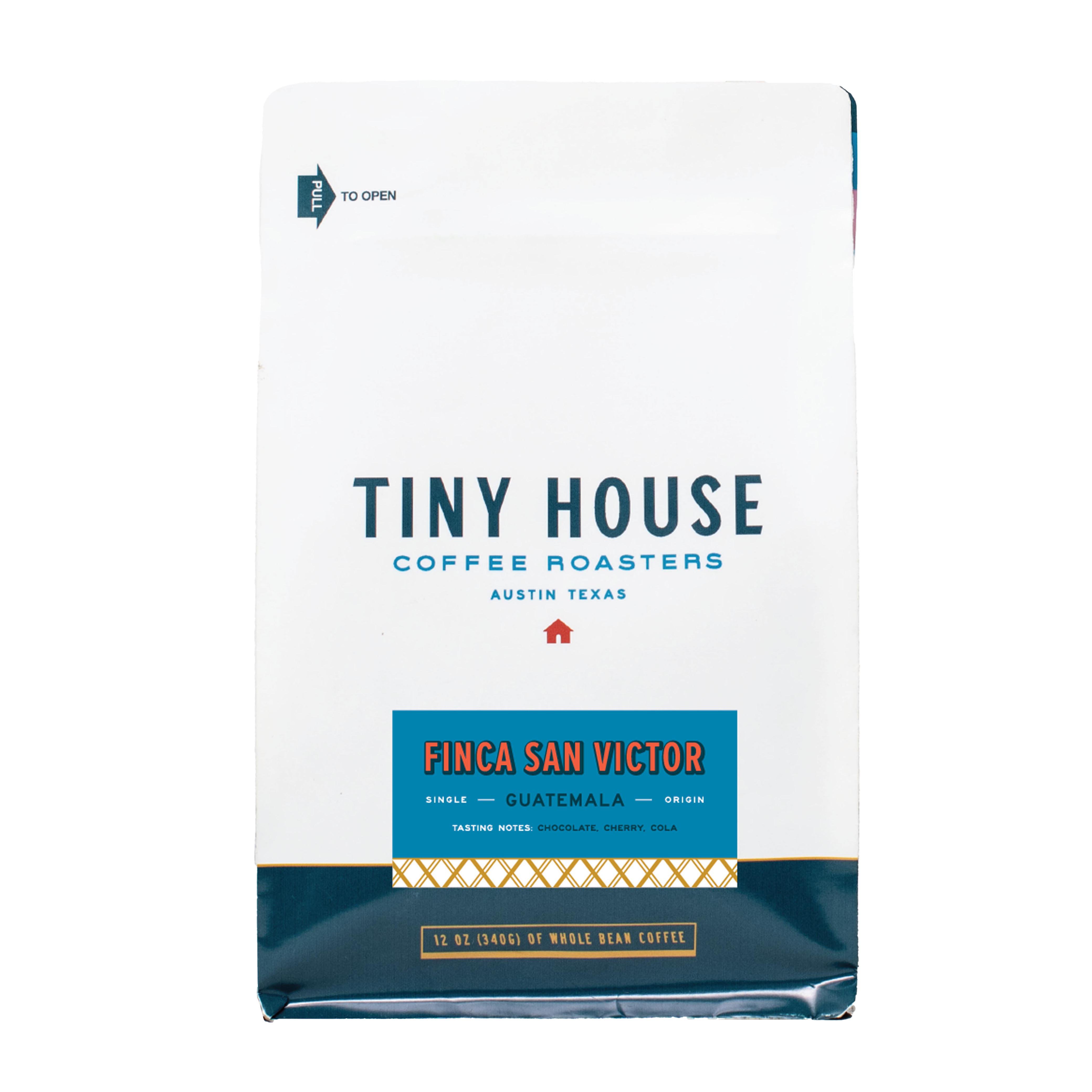 Tiny House Coffee Finca San Victor Guatemala Whole Bean Coffee Shop