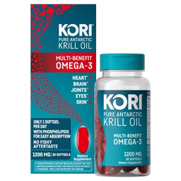 Kori Pure Antarctic Krill Oil 1200mg