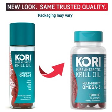 Kori Pure Antarctic Krill Oil 1200mg