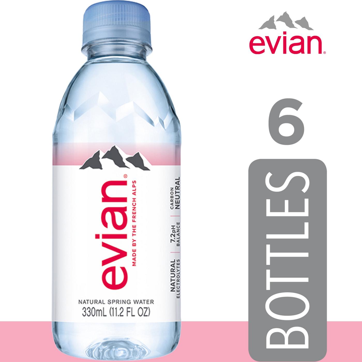 Evian Spring Water 11.2 oz Bottles; image 3 of 3