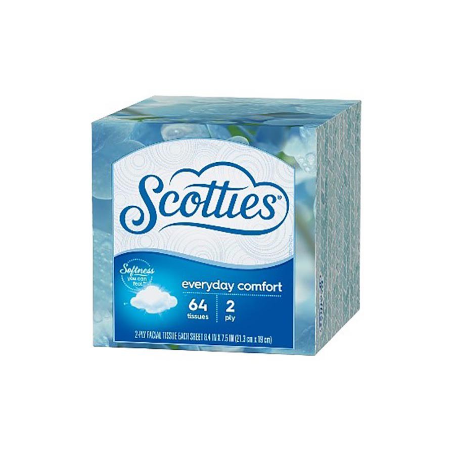 Scotties 2 Ply Facial Tissue, 64 ct Shop Facial Tissue at HEB