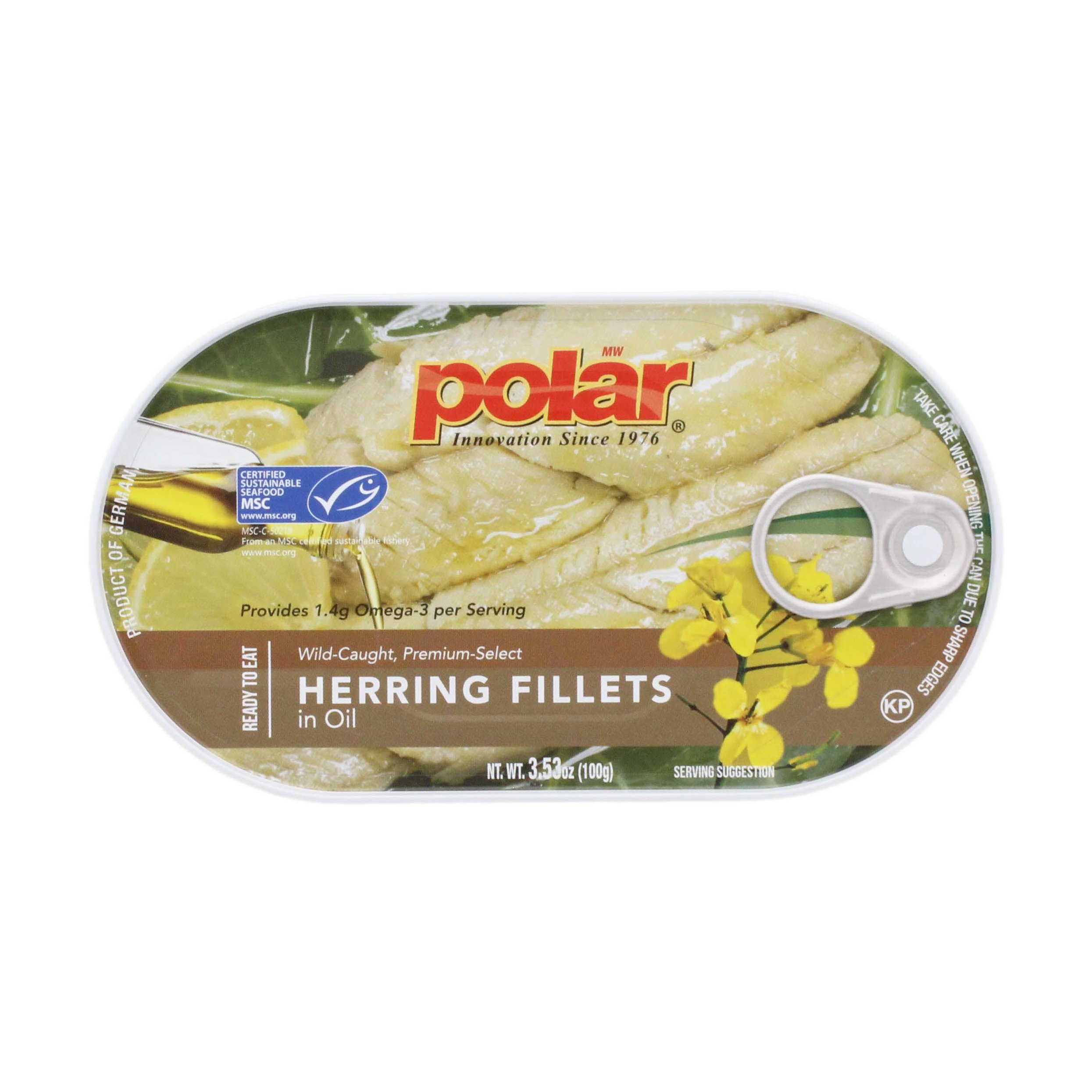 Polar Herring In Oil Shop Seafood at HEB