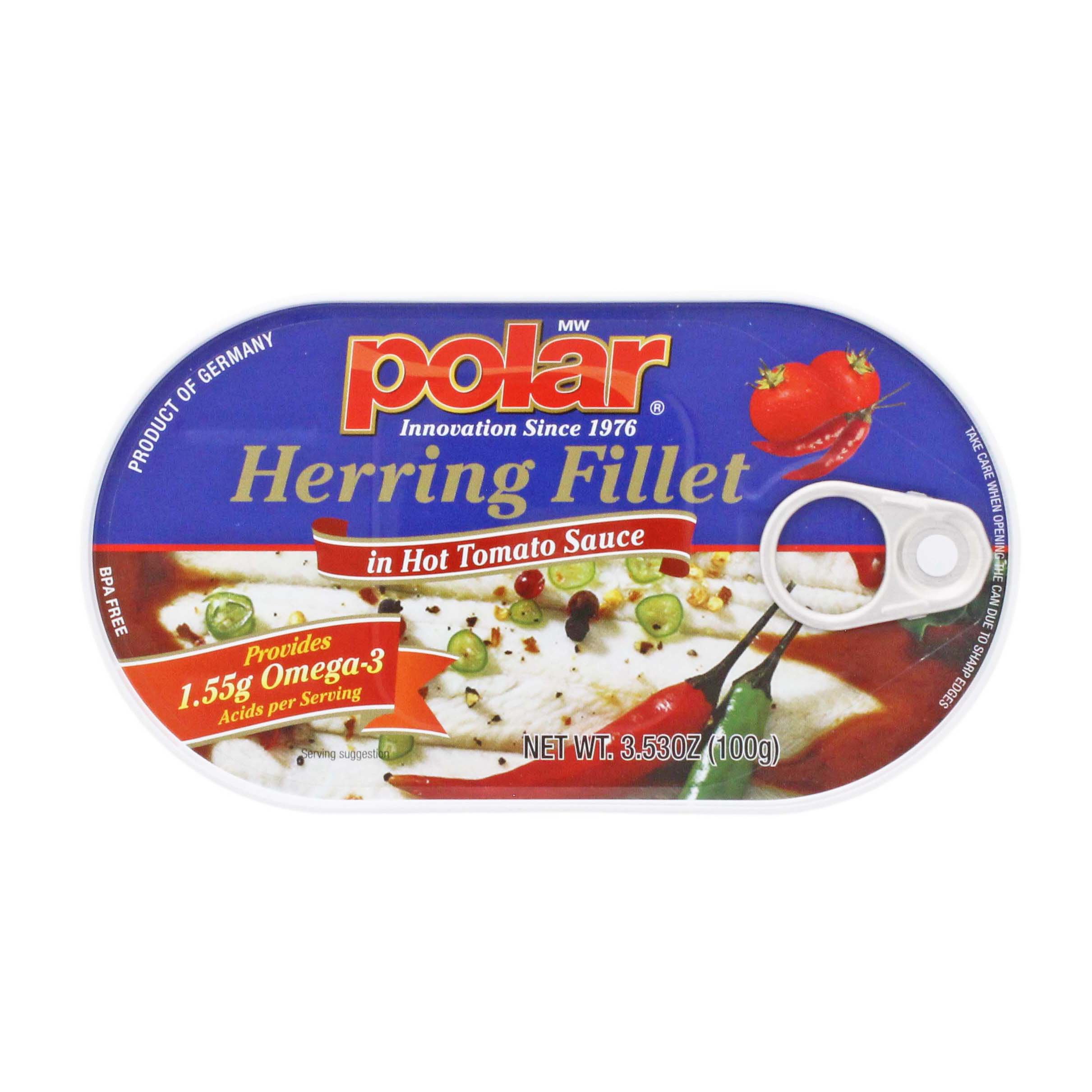 Polar Herring In Hot Tomato Sauce Shop Seafood at HEB