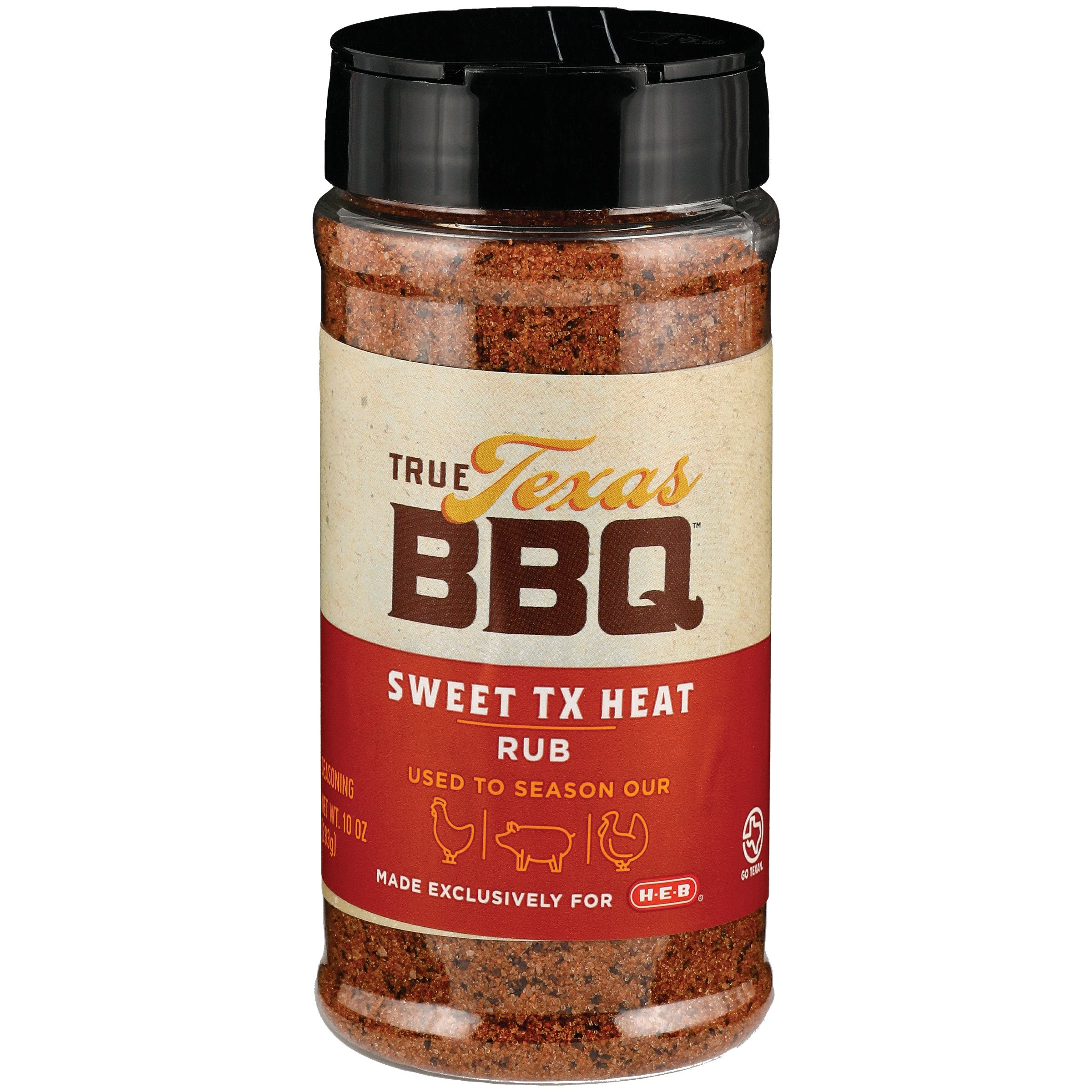 Native Texan BBQ Rub Medium Jar (Net: 2.8 oz)