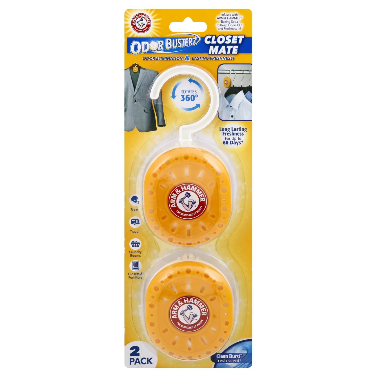Arm & Hammer Odor Busterz Fresh Scent Closet Mate Shop Fresheners at