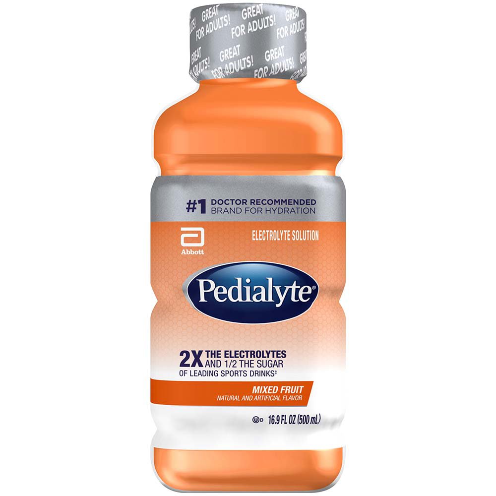 Pedialyte Electrolyte Solution Mixed Fruit Shop Electrolytes