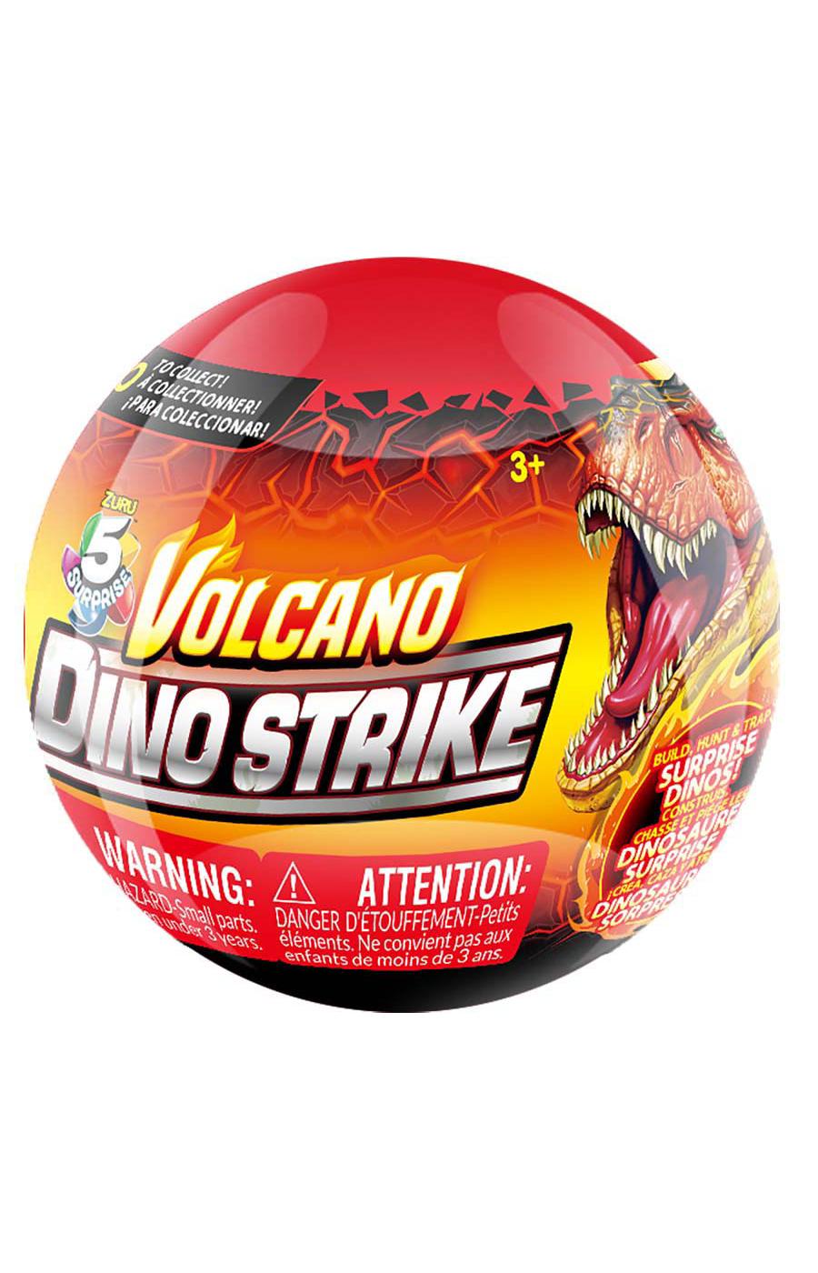 Zuru 5 Surprise Volcano Dino Strike Mystery Capsule, Series 3; image 1 of 3