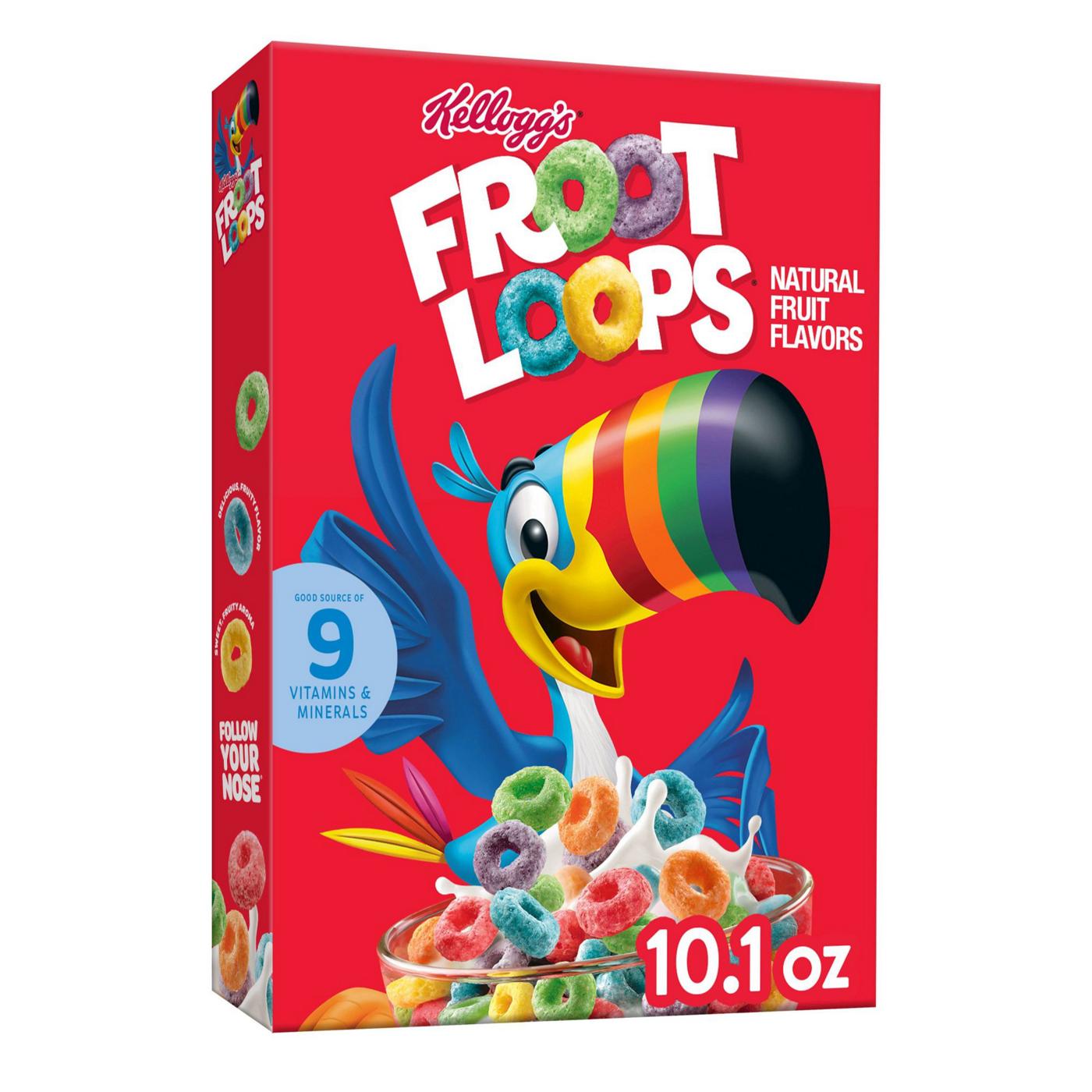 Kellogg's Froot Loops Original Cold Breakfast Cereal; image 1 of 5