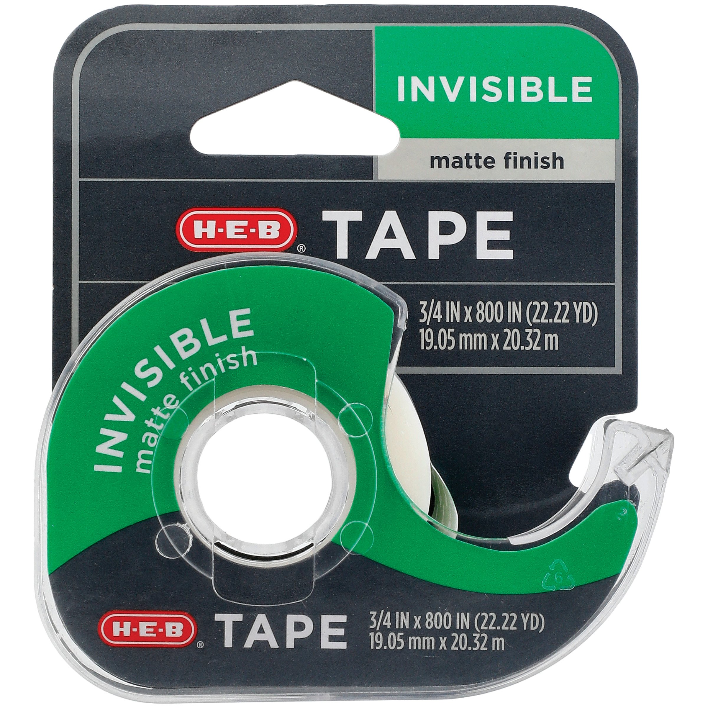 H-E-B Classic Invisible Tape - Matte Finish