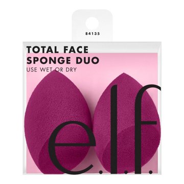 e.l.f. Total Face Makeup Sponges, 2 ct