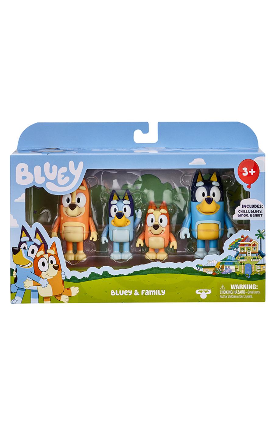 Bluey & Family 4 Figure Pack