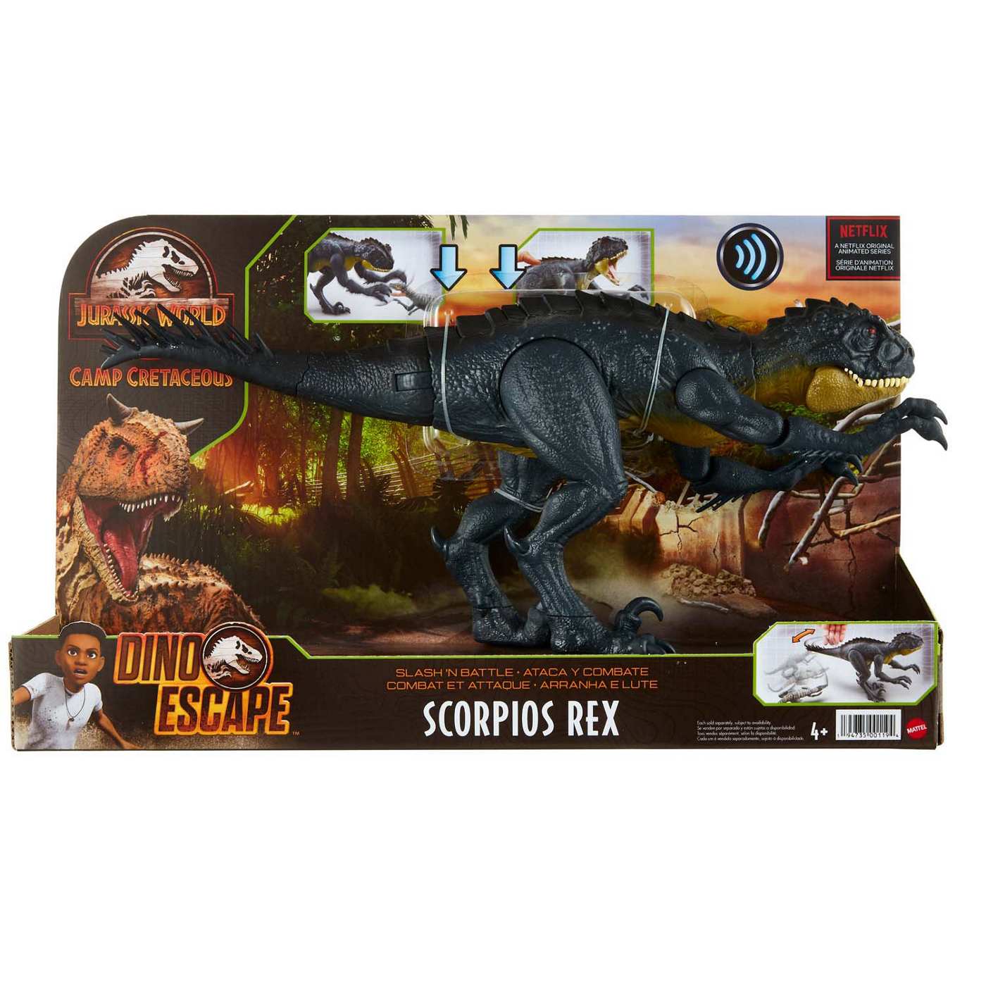 Jurassic World Slash 'N Battle Stinger Dino, Scorpios Rex; image 3 of 3