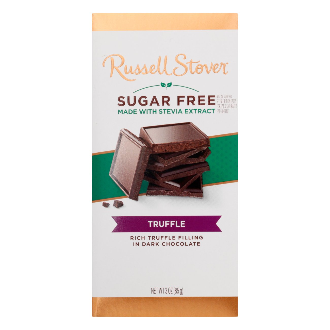 Russell Stover Sugar Free Dark Chocolate Truffle Bar Shop Candy at HEB