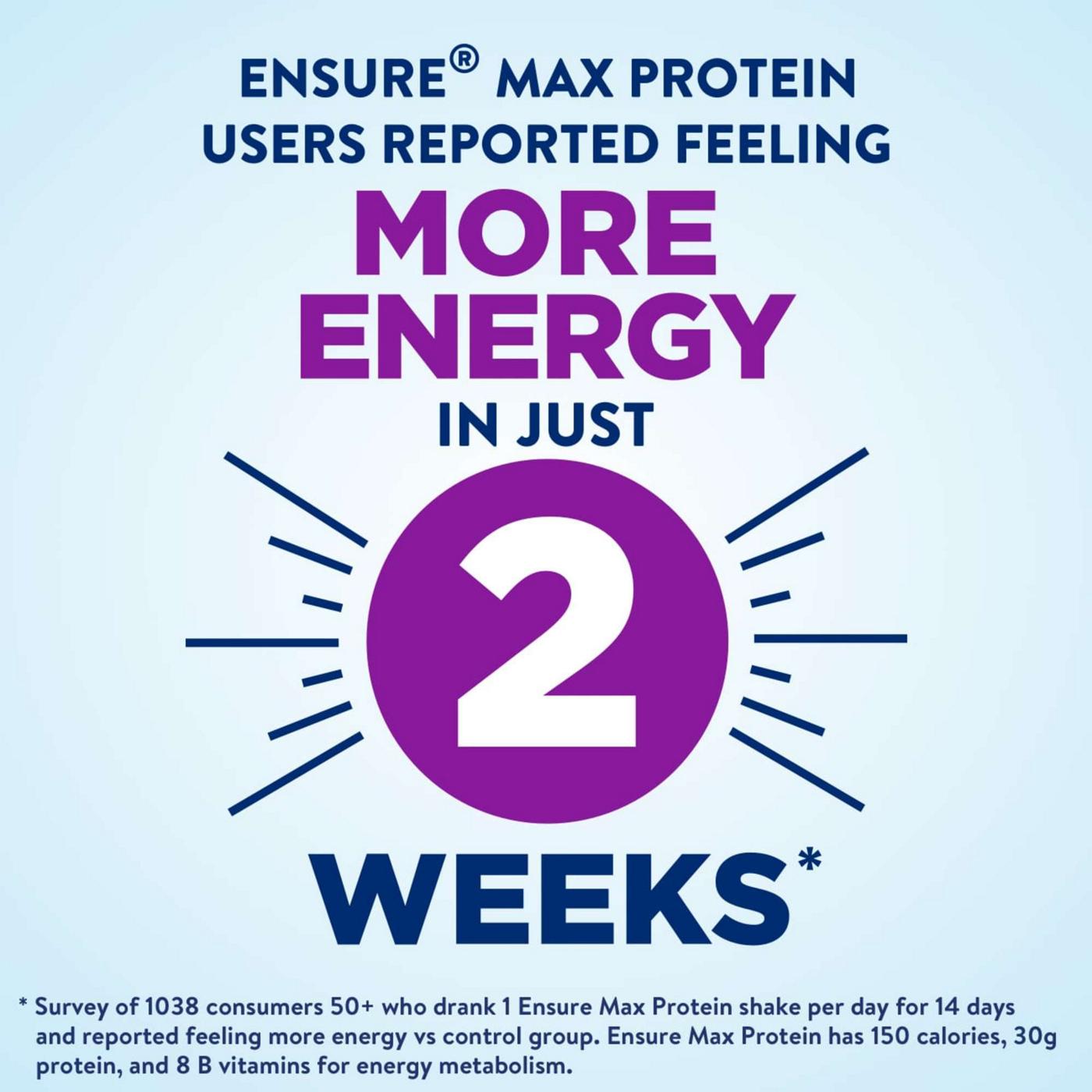 Ensure Max Protein Nutrition Shake French Vanilla Ready-to-Drink 11 fl oz Bottles; image 5 of 8