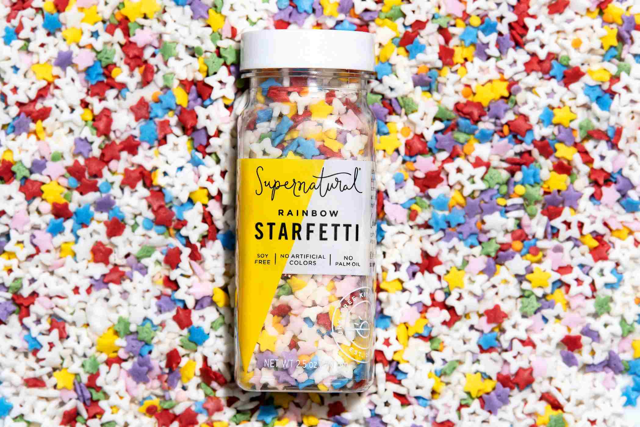 Supernatural Rainbow Starfetti Sprinkles; image 4 of 5