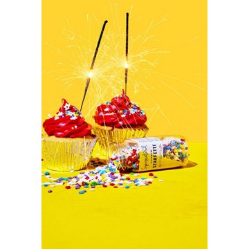 Supernatural Dye-Free Rainbow Starfetti Sprinkles, 3 oz