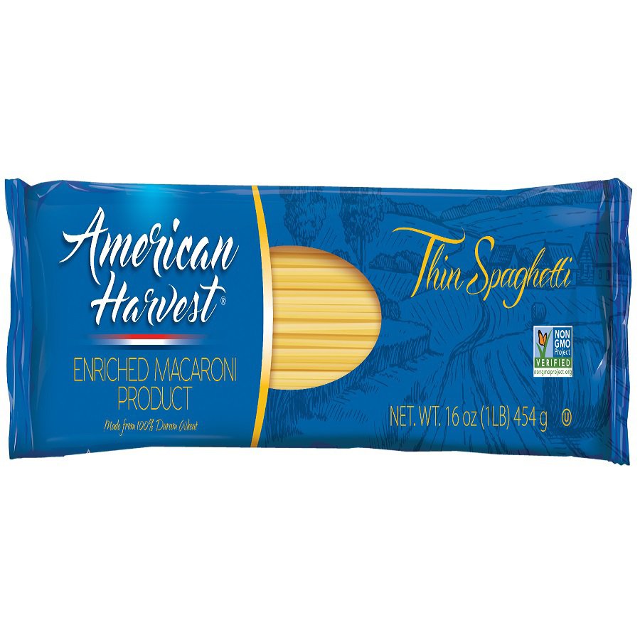 American Harvest Thin Spaghetti, 16 oz | Low Prices & Quality