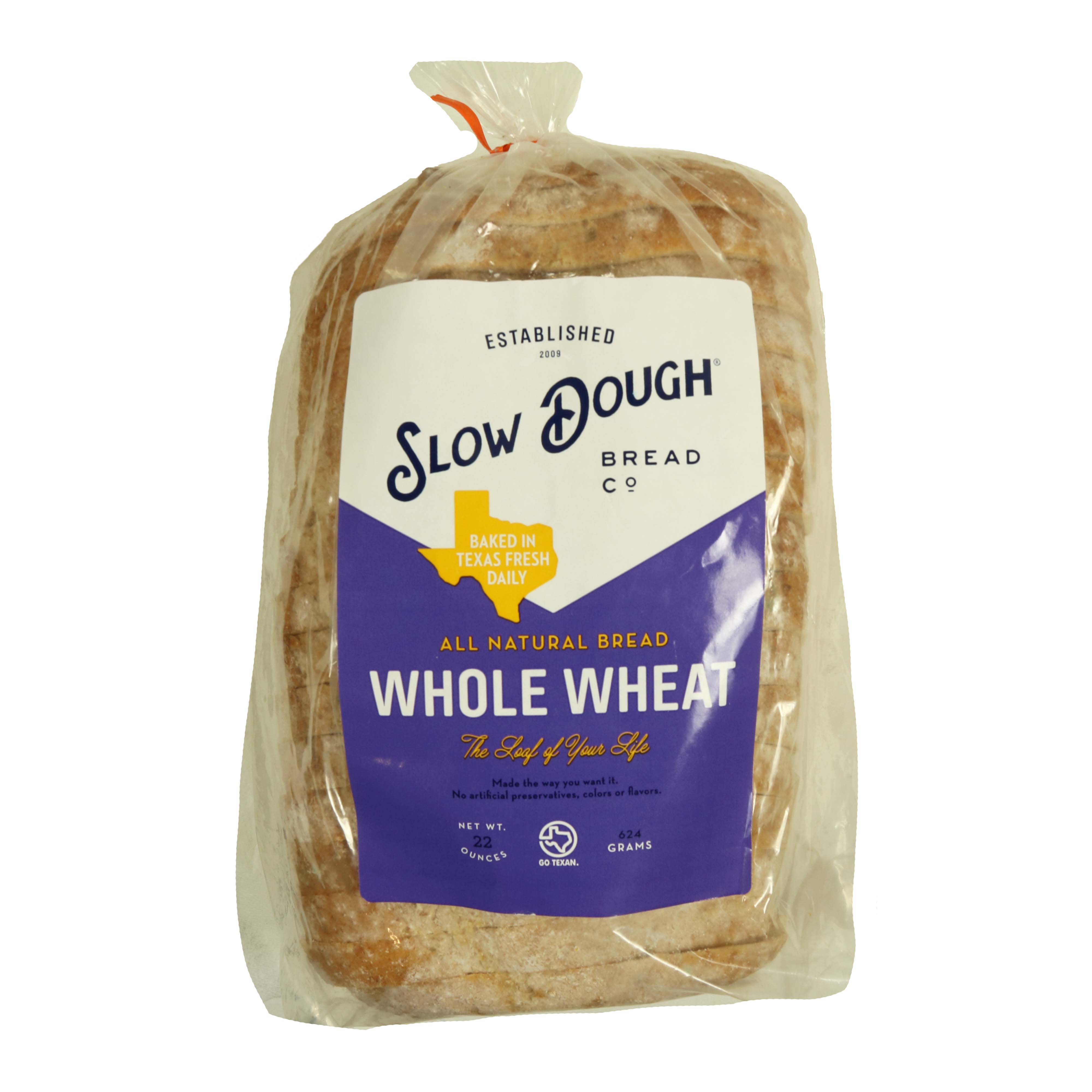 Slow Dough Whole Wheat Bread Shop Loaves at HEB