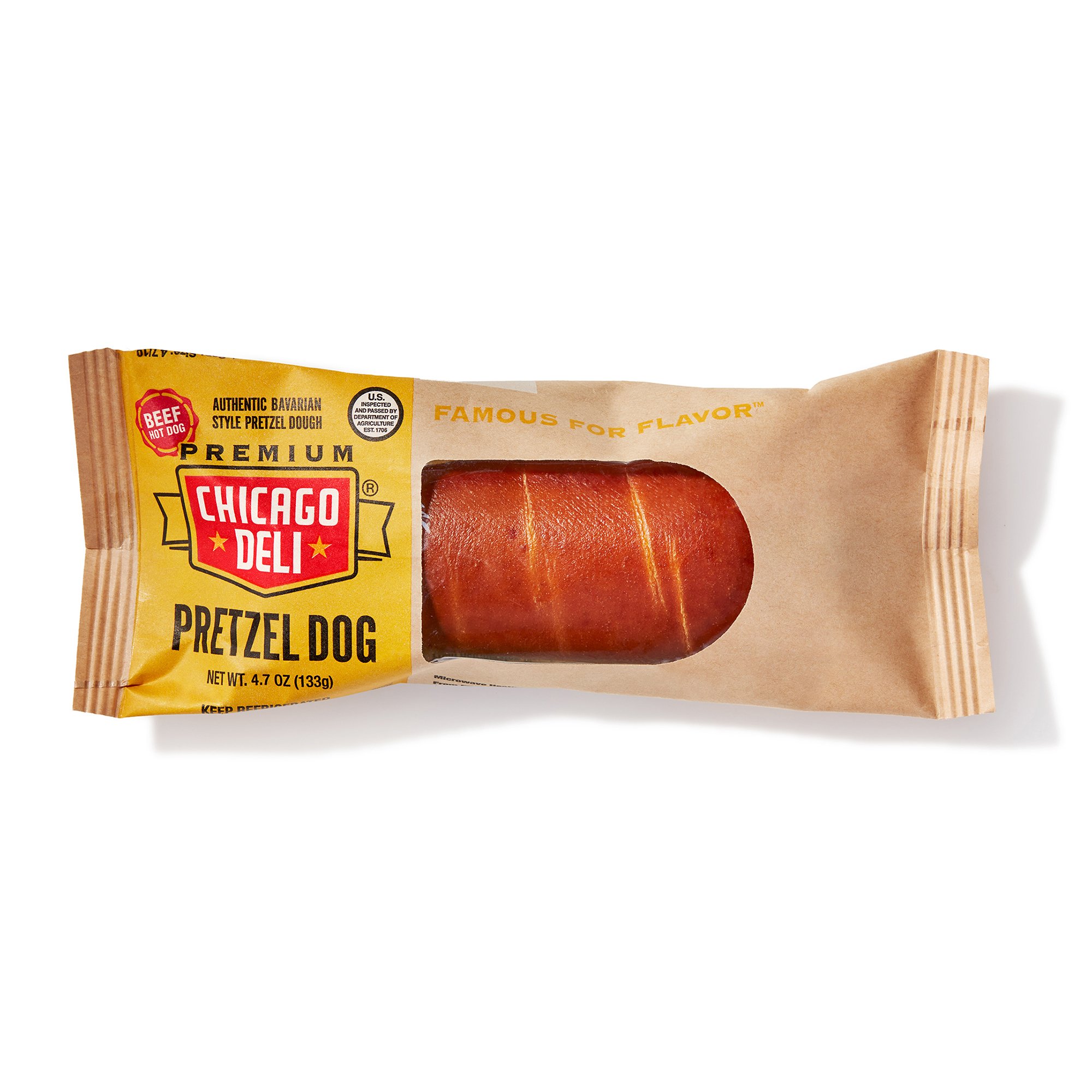 Chicago Deli Beef Pretzel Dog Shop Sandwiches at HEB