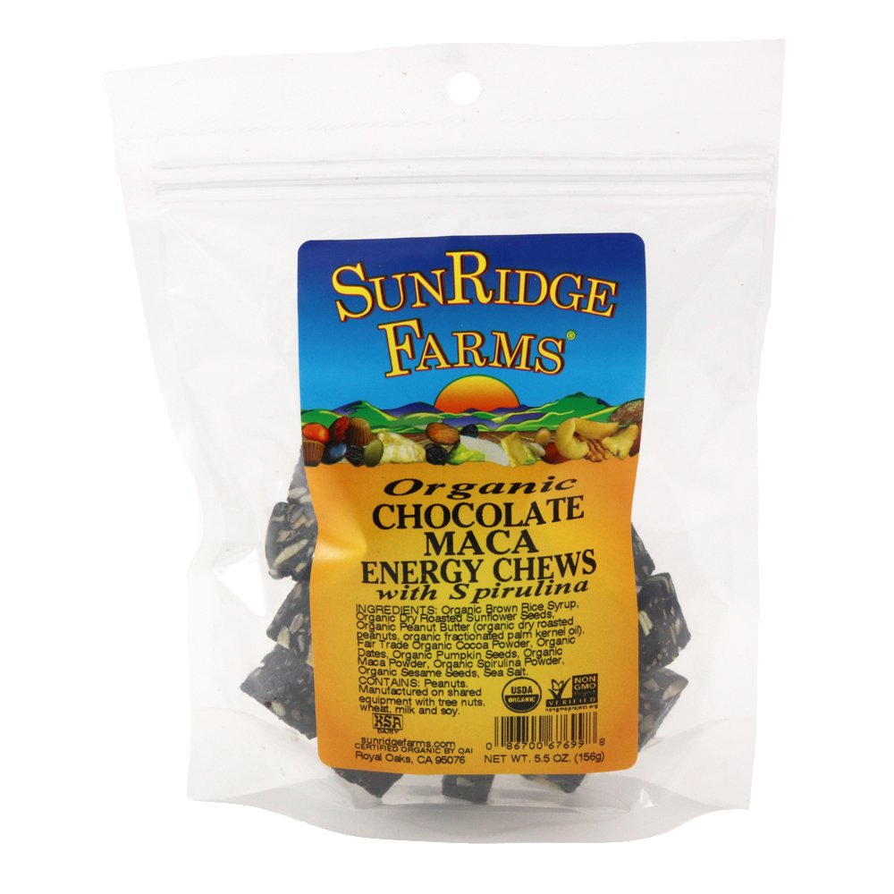 SunRidge Farms Chocolate Maca Energy Chews With Spirulina - Shop ...