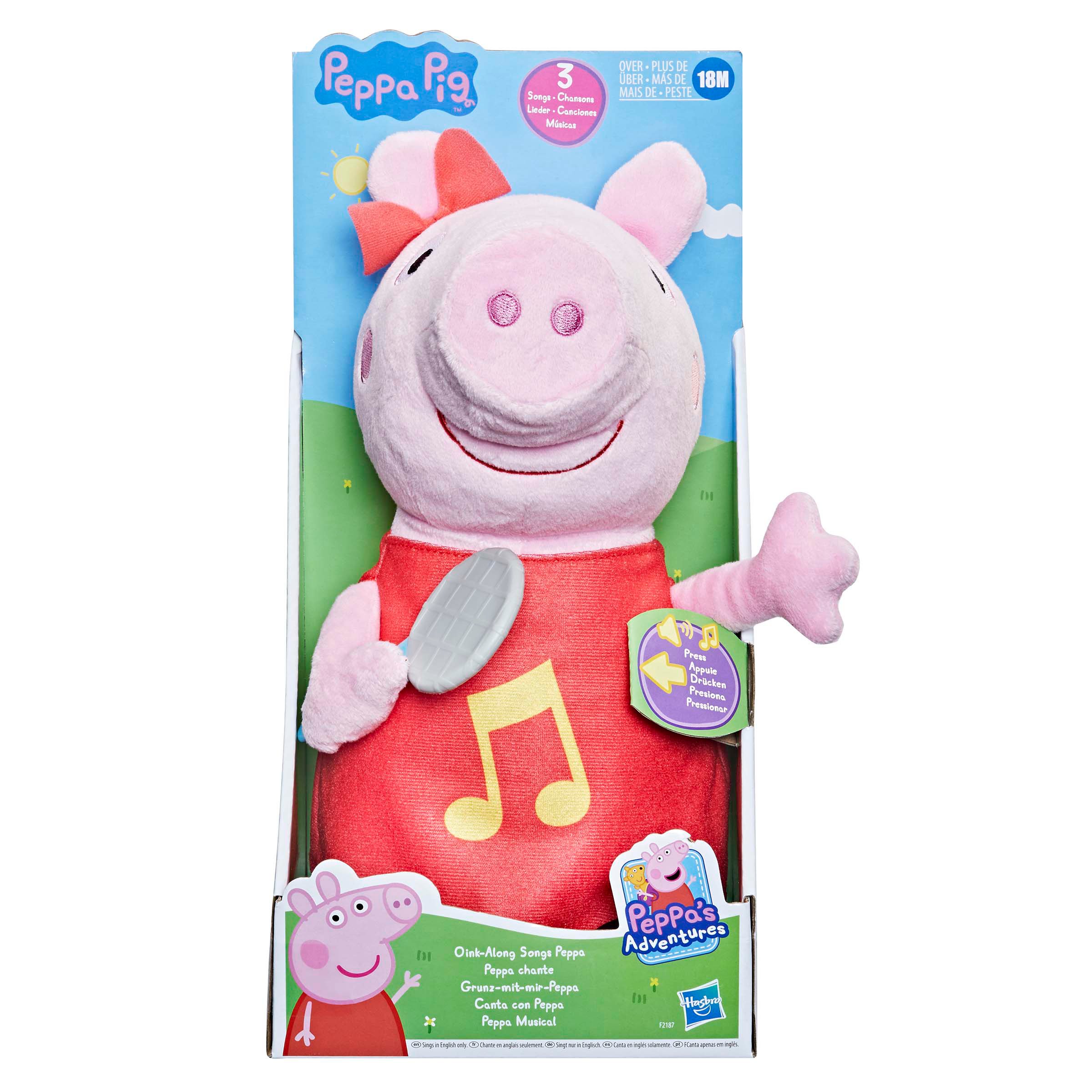 Hasbro Peppa Pig Oink-Along Songs Plush Doll - Shop Plush toys at H-E-B