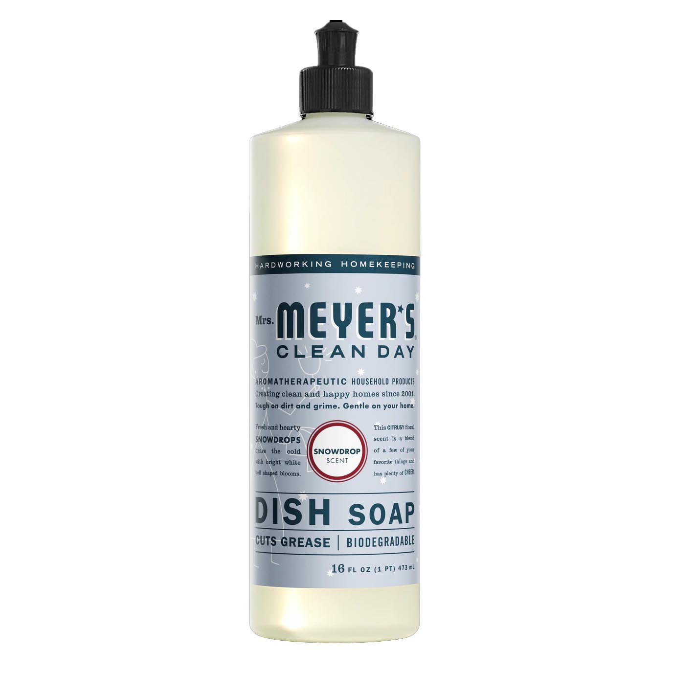 Mrs. Meyer's Clean Day Snowdrop Scent Dish Soap Shop Dish soap