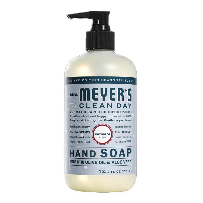 Mrs. Meyer's Clean Day Snowdrop Scent Hand Soap Shop Hand & Bar Soap