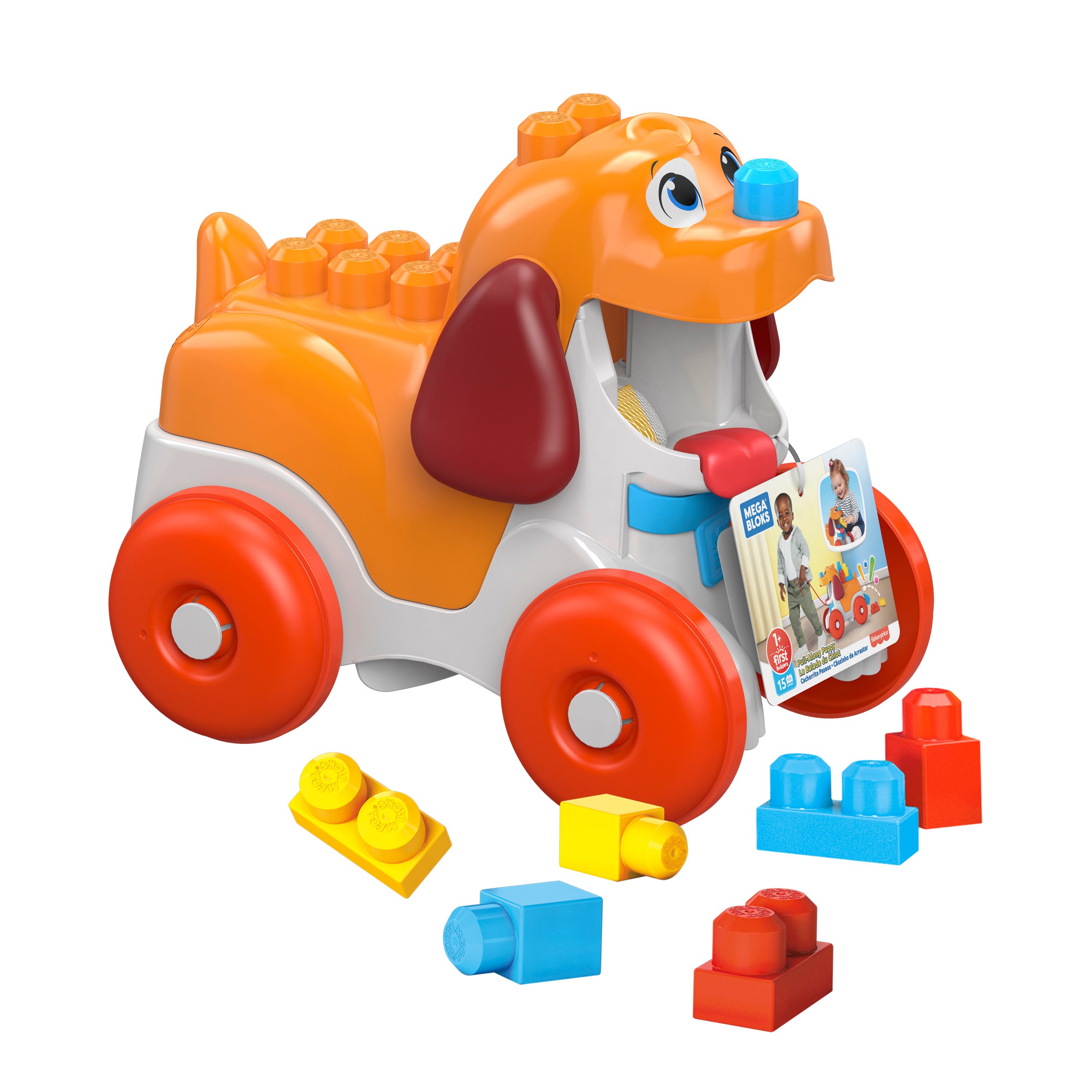 mega bloks pull along