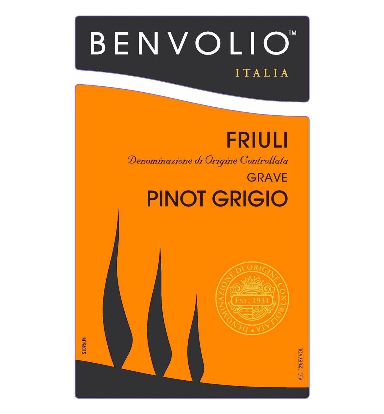 Benvolio Friuli Pinot Grigio White Wine Shop Wine at HEB