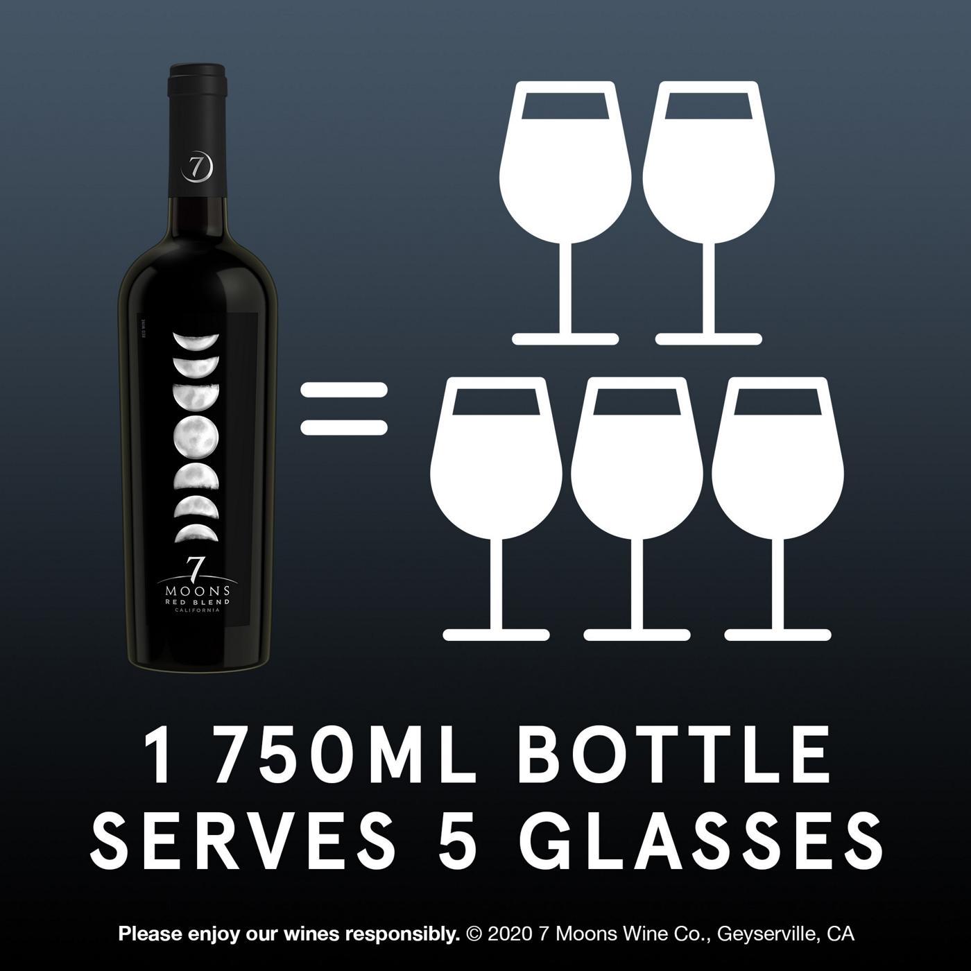 7 Moons Red Blend Wine Shop Wine at HEB