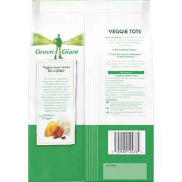 Green Giant Cauliflower Cheese & Bacon Veggie Tots, 14 oz