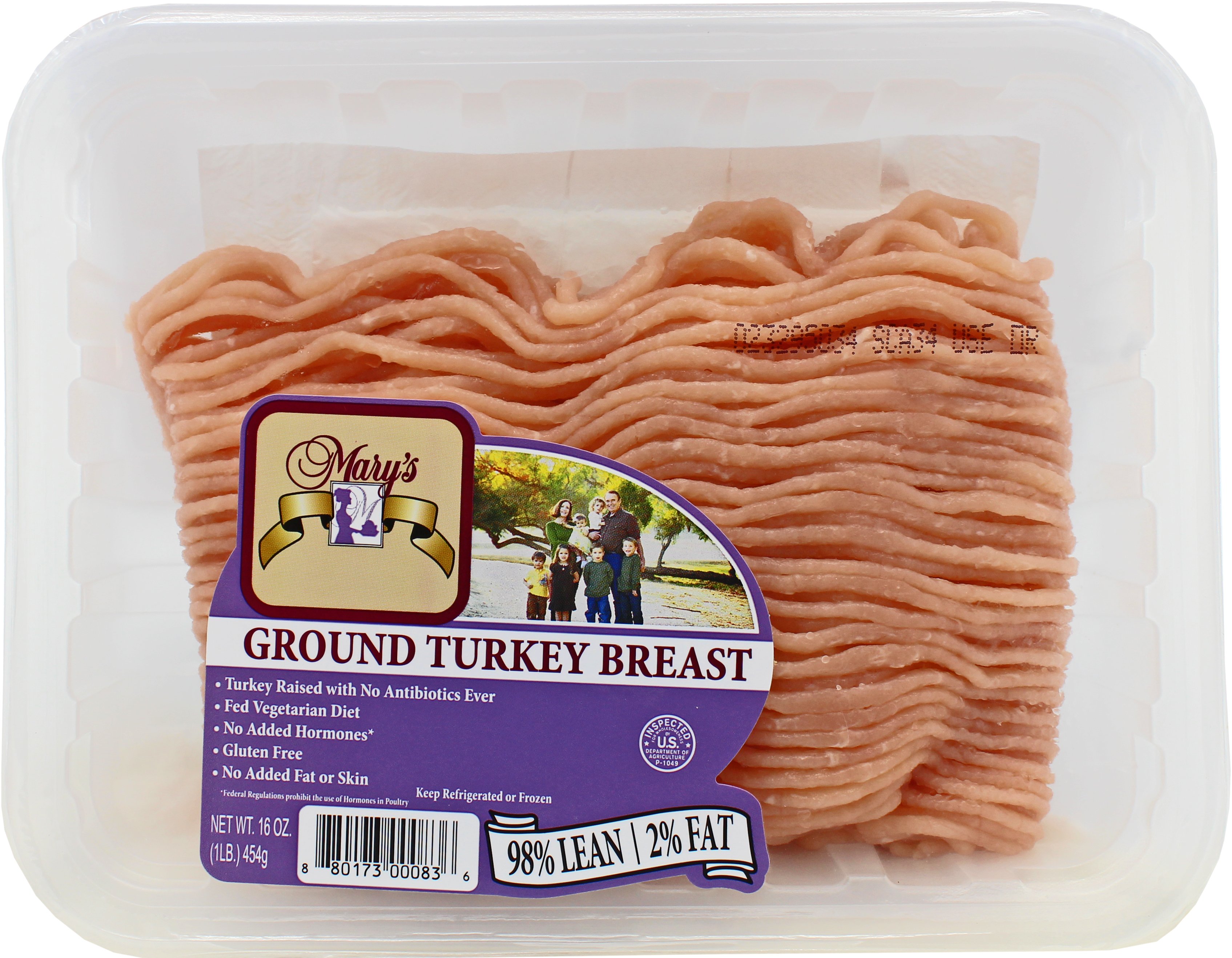 Mary's Free Range Natural 98 Lean Ground Turkey Shop at HEB