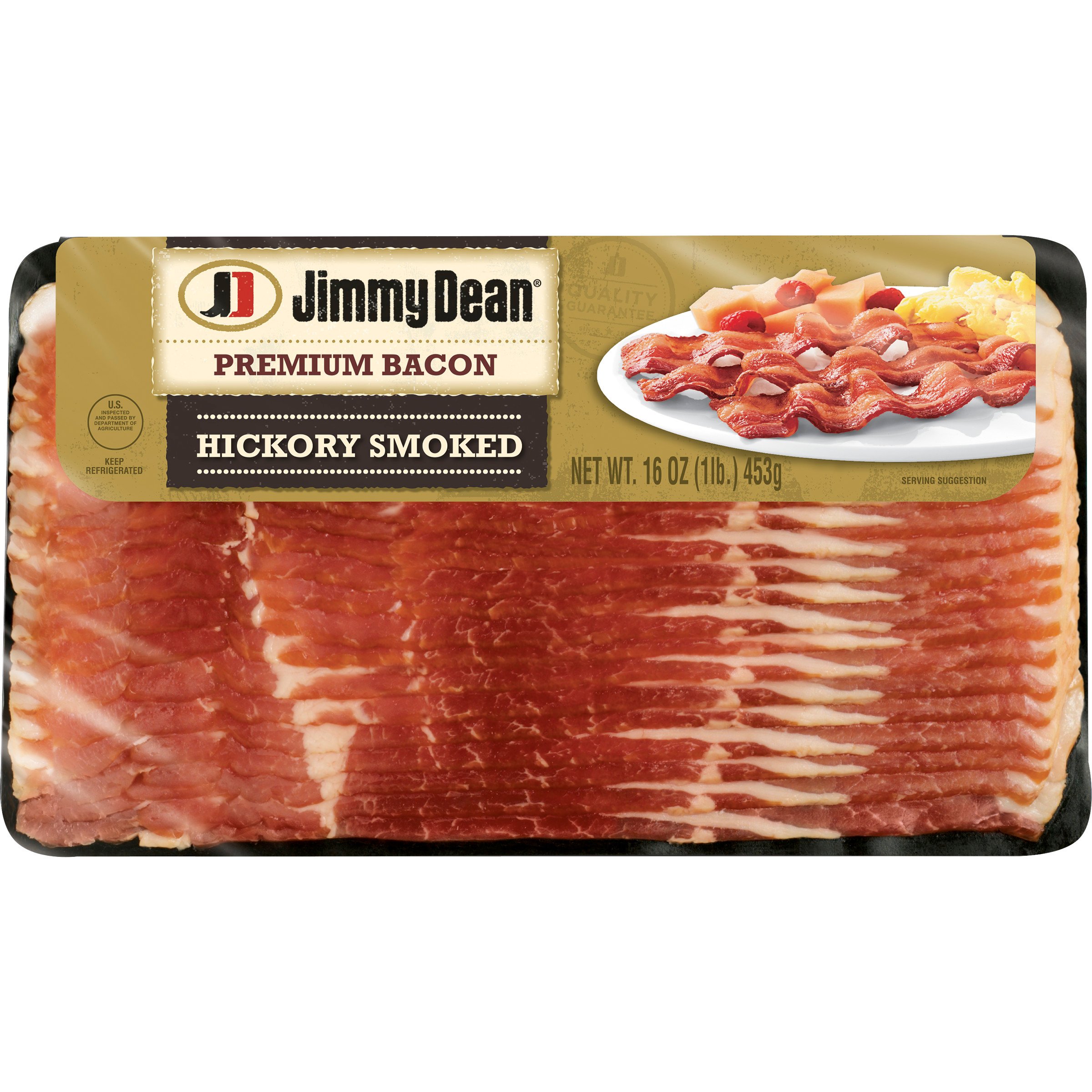 Jimmy Dean Premium Bacon Hickory Smoked - Shop Bacon At H-E-B