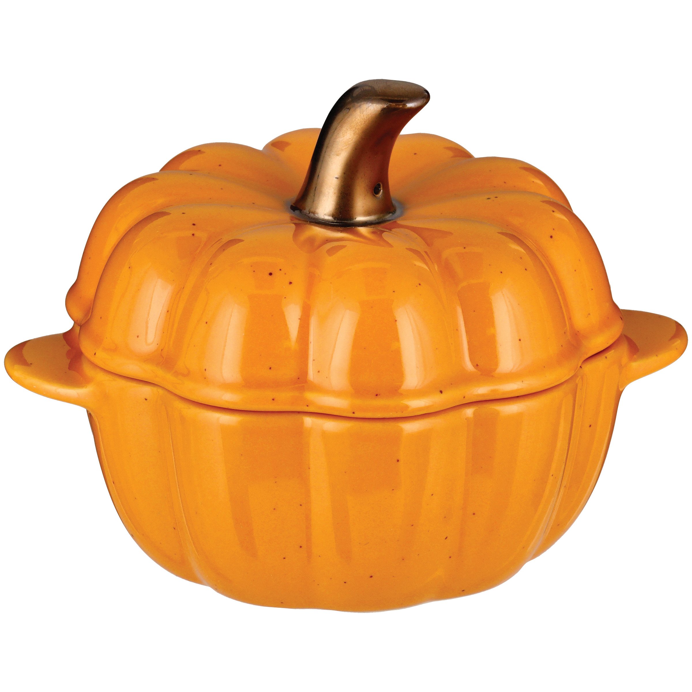 Destination Holiday Orange Small Pumpkin Ramekin Shop Bakeware at HEB