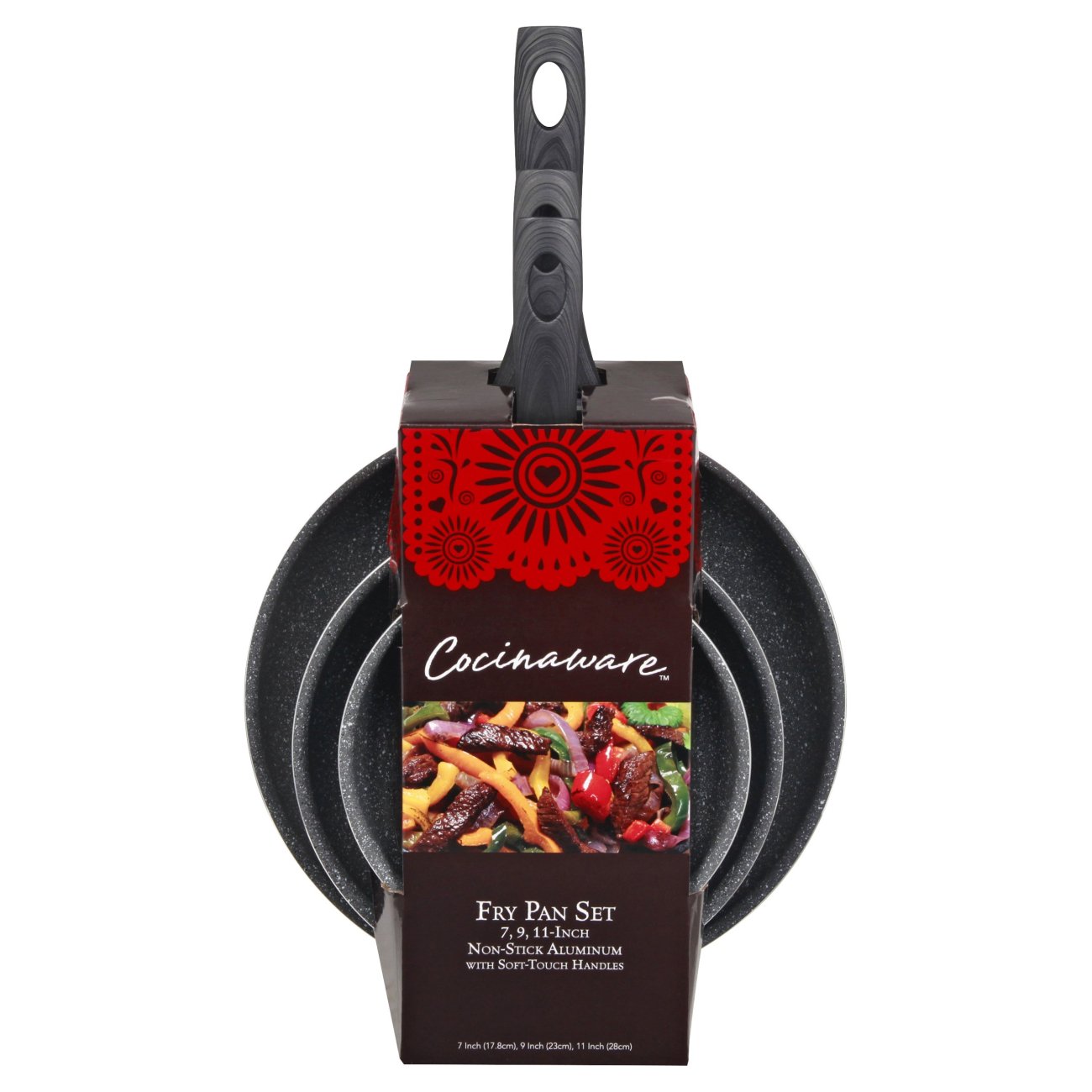 Cocinaware Forged Marble Non-Stick Fry Pan Set - Shop Frying Pans &  Griddles at H-E-B
